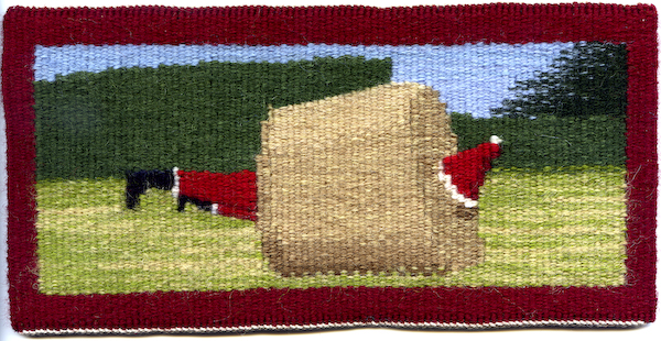 Haybale Santa